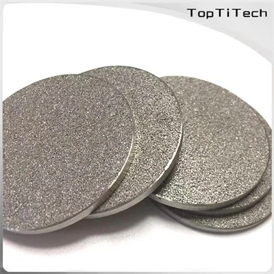 20 Micron Anode PTL/GDL Porous Titanium Frit