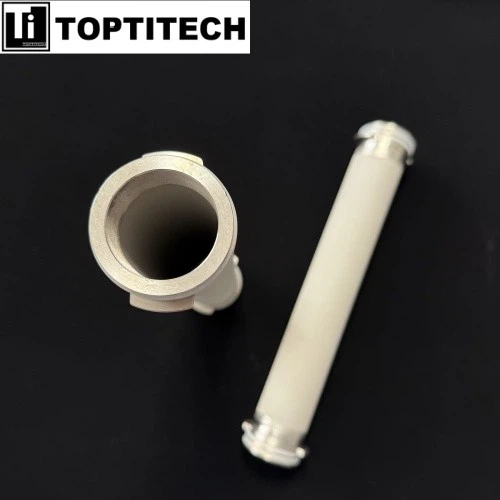 0.2um Porous Titanium Filter Cartridge With 226 Connector On Both Sides