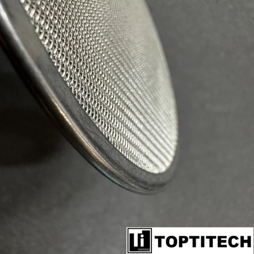 100um 5-layer Sintered SS316L Wire Mesh Filter Plate With Edge
