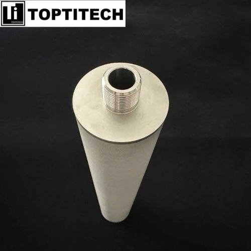 1um Titanium Powder Sintered Filter For Acidic Waste Gas Treatment suppliers