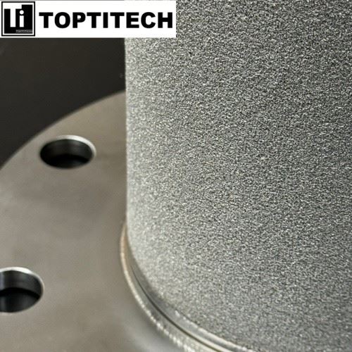 Diameter 200mm Porous Titanium Filter For Chlor-alkali Industry factory
